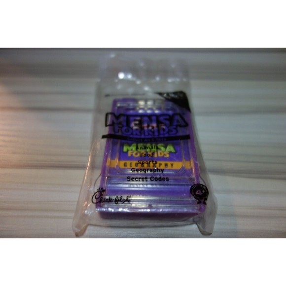 2006 Chick-fil-A Kids Meal American Mensa for Kids Toy Lot of 4 - NIP - Picture 7 of 10